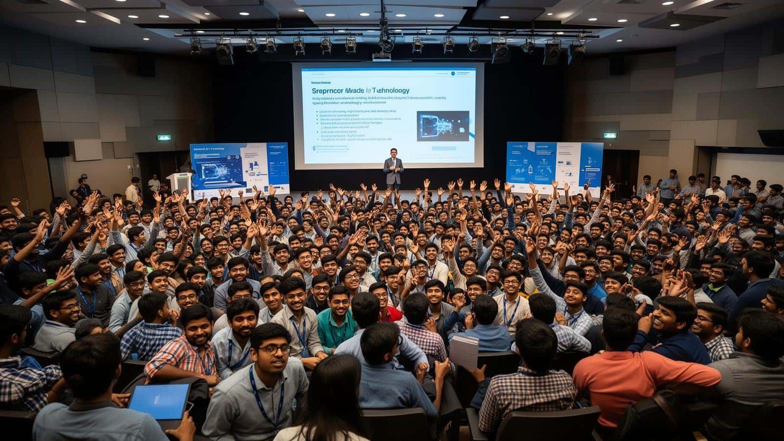 Technology workshop for college students in Hyderabad
